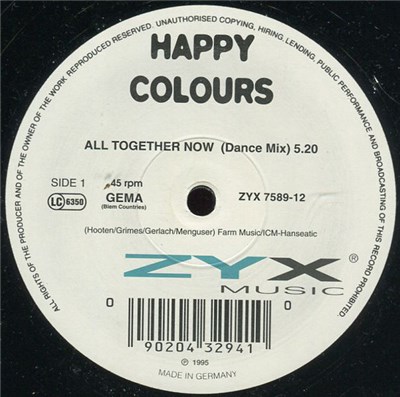 Happy Colours - All Together Now download mp3 flac