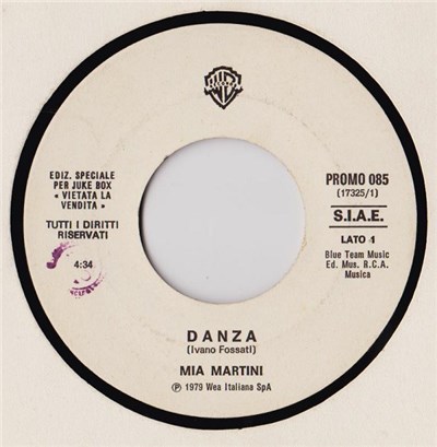 Mia Martini / Leif Garrett - Danza / Feel The Need download mp3 flac