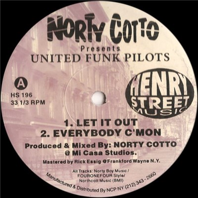 Norty Cotto Presents United Funk Pilots - United Funk Pilots EP download mp3 flac