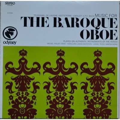 Telemann / de Lavigne / Hotteterre / Loeillet / C.P.E. Bach - Michel Piguet, Hansjürg Lange, Lionel Rogg - Music For The Baroque Oboe download mp3 flac