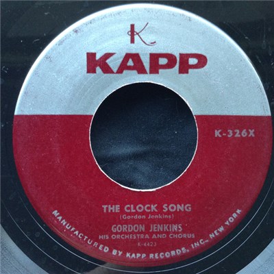 Gordon Jenkins His Orchestra And Chorus - The Clock Song download mp3 flac