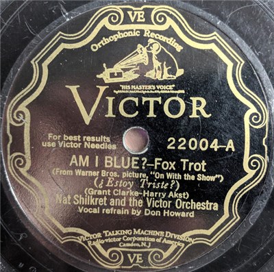 Nat Shilkret And The Victor Orchestra - Am I Blue? / Let Me Have My Dreams download mp3 flac