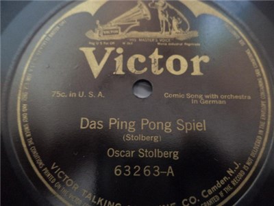 Oscar Stolberg - Das Ping Pong Spiel / Lieschen Möchte Gerne Freien download mp3 flac