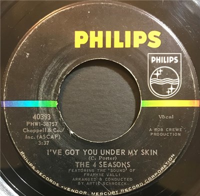 The 4 Seasons - I've Got You Under My Skin / Huggin' My Pillow download mp3 flac