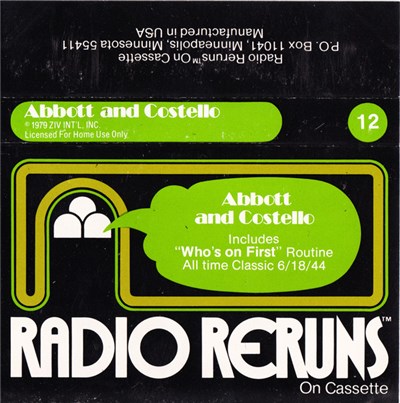 Abbott & Costello - Who's On First download mp3 flac