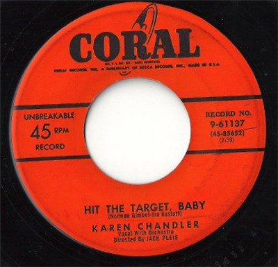 Karen Chandler - Hit The Target, Baby / Positively No Dancing download mp3 flac