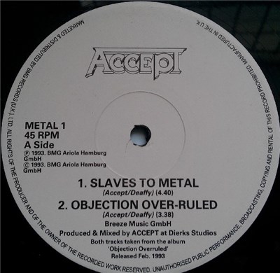 Accept - Slaves To Metal download mp3 flac