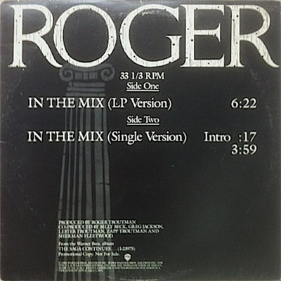 Roger - In The Mix download mp3 flac