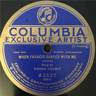 Frank Crumit - When Frances Dances With Me / Da Da Da My Darling download mp3 flac
