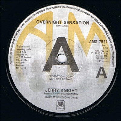 Jerry Knight - Overnight Sensation download mp3 flac
