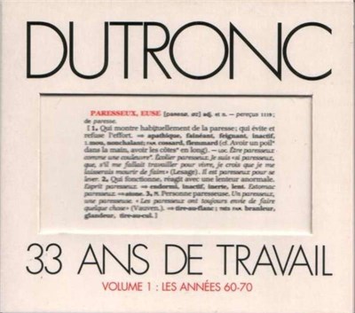Jacques Dutronc - 33 Ans De Travail Volume 1 : Les Années 60-70 download mp3 flac