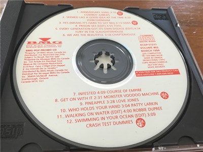 Various - BMG Pop Promo CD Volume #62 March 1994 download mp3 flac