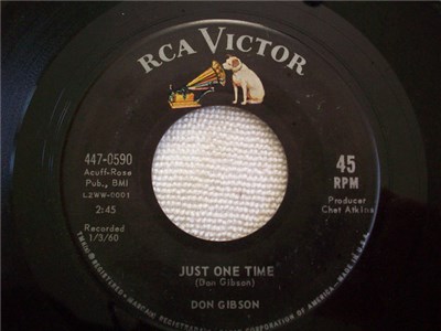 Don Gibson - Just One Time / I Can't Stop Lovin' You download mp3 flac