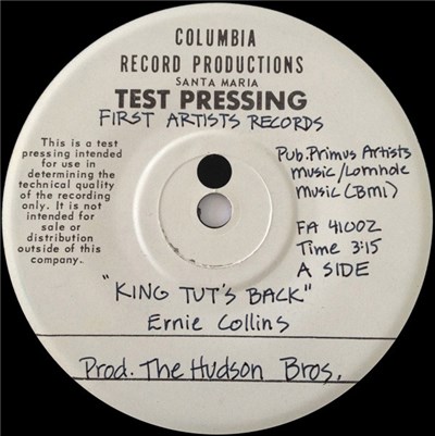 Ernie Collins - King Tut's Back download mp3 flac