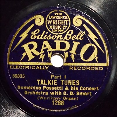 Domenico Possetti & his Concert Orchestra With C. D. Smart - Talkie Tunes download mp3 flac