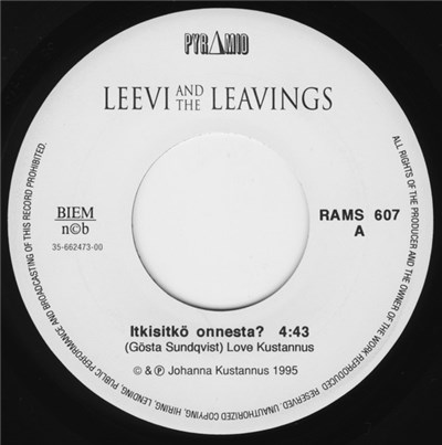 Leevi And The Leavings - Itkisitkö Onnesta? / Vakosamettihousuinen Mies download mp3 flac