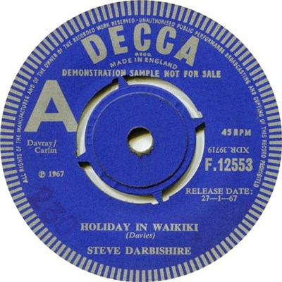 Steve Darbishire - Holiday In Waikiki download mp3 flac