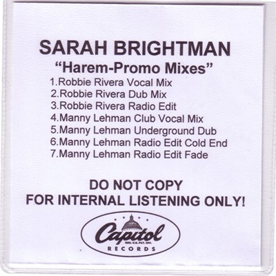 Sarah Brightman - Harem (Promo Remixes) download mp3 flac