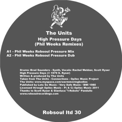 The Units / Motel Connection - High Pressure Days / H.E.R.O.I.N (Phil Weeks Remixes) download mp3 flac