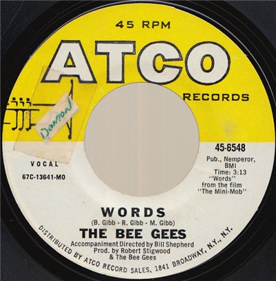 The Bee Gees - Words download mp3 flac