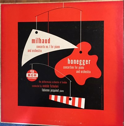 Fabienne Jacquinot, Philharmonia Orchestra, Anatole Fistoulari - Honegger - Concertino For Piano And Orchestra / Milhaud - Concerto No. 1 For Piano And Orchestra download mp3 flac