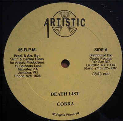 Cobra - Death List download mp3 flac