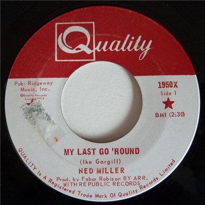 Ned Miller - My Last Go 'Round download mp3 flac
