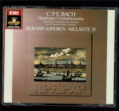 C.P.E. Bach ‎– Bob van Asperen, Melante '81 - Hamburger Cembalokonzerte - "Hamburg" Harpsichord Concertos - Les Concertos Pour Clavecin download mp3 flac