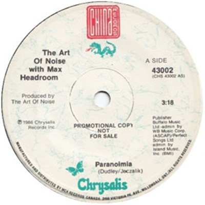 The Art Of Noise With Max Headroom - Paranoimia download mp3 flac