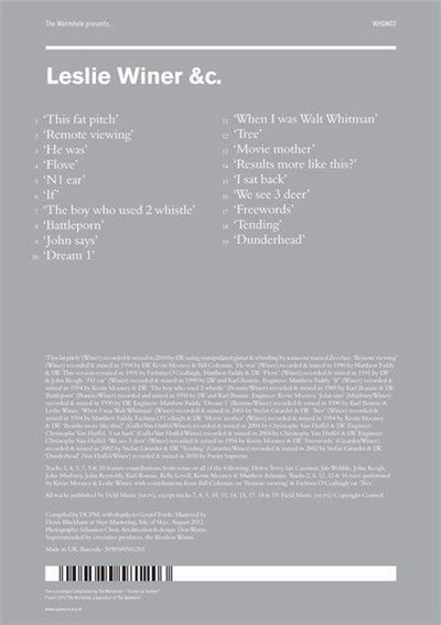 Leslie Winer - &c. download mp3 flac