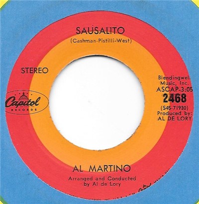 Al Martino - Sausalito download mp3 flac