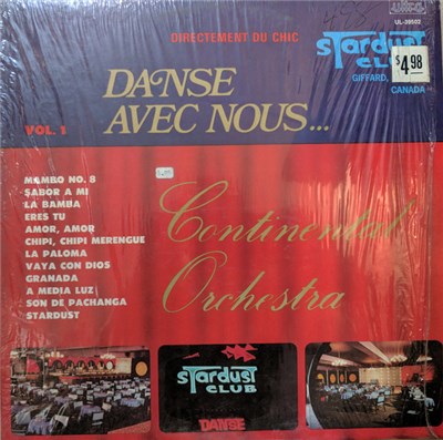 Continental Orchestra - Danse Avec Nous ... Continental Orchestra Vol.1 download mp3 flac