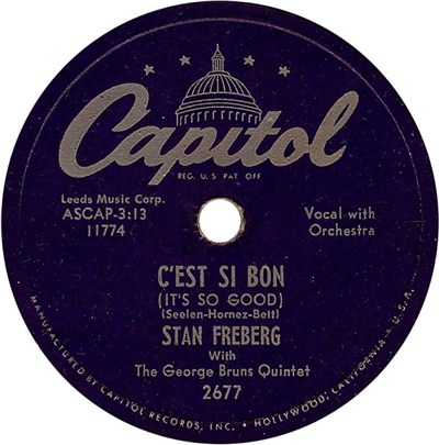 Stan Freberg - C'est Si Bon (It's So Good) / A Dear John And Marsha Letter download mp3 flac