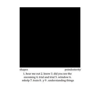 shapes - poindexterity download mp3 flac