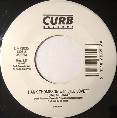 Hank Thompson , with Lyle Lovett, Junior Brown - Gotta Sell Them Chickens / Total Stranger download mp3 flac