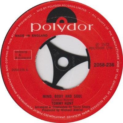 Tommy Hunt - Mind, Body And Soul download mp3 flac