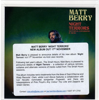 Matt Berry - Night Terrors (Nocturnal Excursions In Music) download mp3 flac