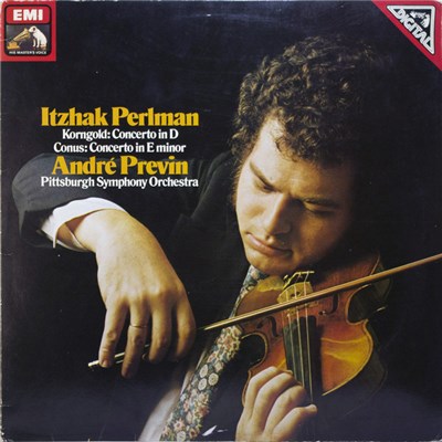 Itzhak Perlman — Korngold / Conus — André Previn - Pittsburgh Symphony Orchestra - Korngold: Concerto In D, Conus: Concerto In E Minor download mp3 flac