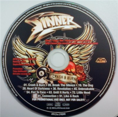Sinner - Crash & Burn download mp3 flac
