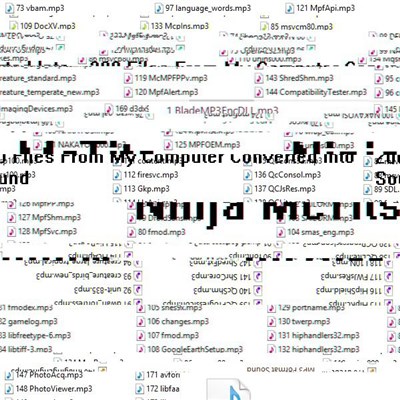 Ninja McTits - 200 Files From My Computer Converted Into Sound download mp3 flac