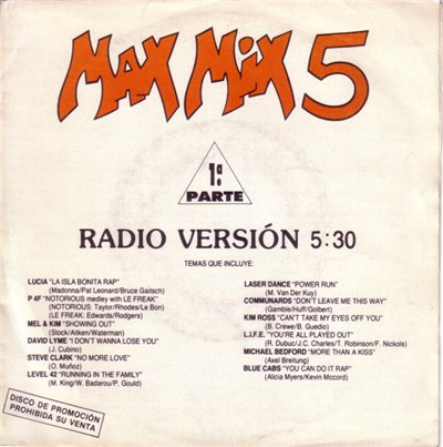 Various - Max Mix 5 (1ª Parte) download mp3 flac