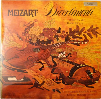 Mozart, Kammermusik-Ensemble Zürich, Heribert Lauer - Divertimenti download mp3 flac