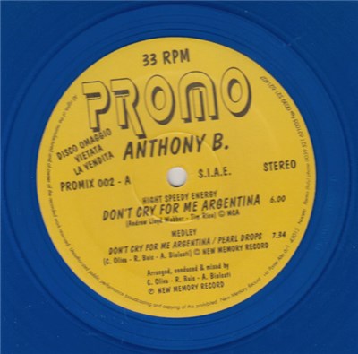 Anthony B. - Don't Cry For Argentina download mp3 flac