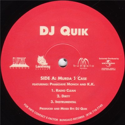DJ Quik - Murda 1 Case / Trouble (Remix Part 3) download mp3 flac