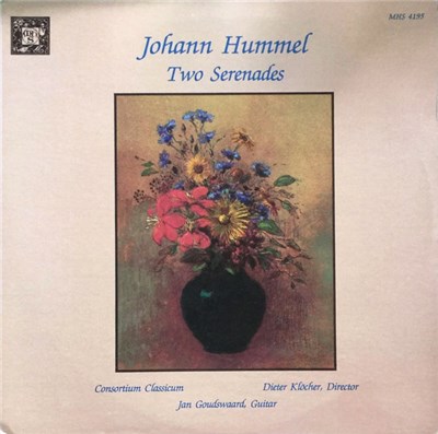 Johann Hummel - Consortium Classicum Director Dieter Klöcher, Jan Goudswaard - Two Serenades download mp3 flac