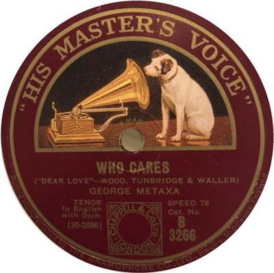 George Metaxa - Who Cares / I Used To Dream download mp3 flac
