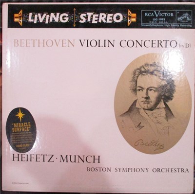 Beethoven - Heifetz, Munch, Boston Symphony Orchestra - Violin Concerto (in D) download mp3 flac