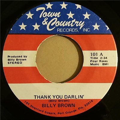 Billy Brown - Thank You Darlin' / A Country Boy download mp3 flac