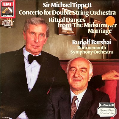 Sir Michael Tippett, Bournemouth Symphony Orchestra, Rudolf Barshai - Concerto For Double String Orchestra /Ritual Dances From "The Midsummer Marriage" download mp3 flac