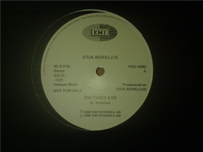 Erik Borelius - 200 Times download mp3 flac
